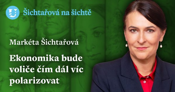 Markéta Šichtařová: Ekonomika bude voliče čím dál víc polarizovat